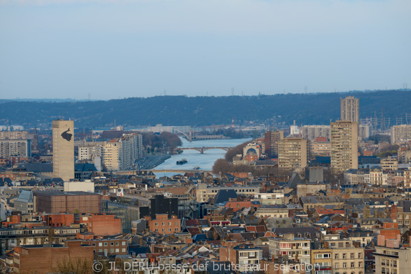 Liège - panorama depuis Saint-Gilles